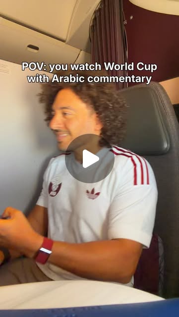 Arabic commentary is poetry ✨⚽️ — Qatar reel by TripleF Qatar in Qatar