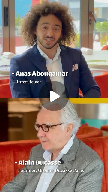 Watch @alainducasse talk about Café #999 and more! — Qatar reel by TripleF Qatar in alainducasse