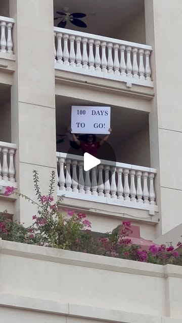 100 days to go. Hundreds of dreams to