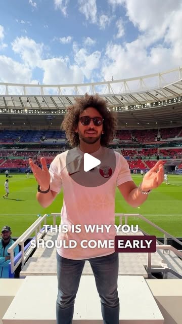 Go early to the match ⚽️ 🇶🇦 🇺🇿  — Qatar reel by TripleF Qatar