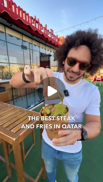 Best steak and fries in Qatar 🥖🍟🇶🇦 @labaguettedeparis.qa 🇫🇷 — Qatar reel by TripleF Qatar in labaguettedeparis.qa