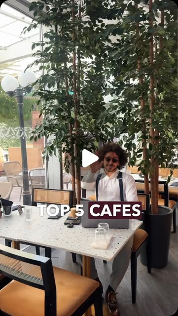 Cafes to work from in Qatar 🇶🇦 PART 1 — Qatar reel by TripleF Qatar in Burj Doha