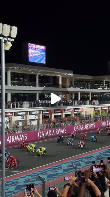 MotoGP 2025 was thrilling 🏍️🏁🔥 — Qatar reel by TripleF Qatar
