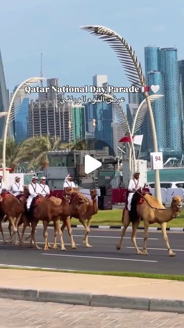 Qatar national day parade 2025 at Corniche 🇶🇦🤍 — Qatar reel by TripleF Qatar in Qatar